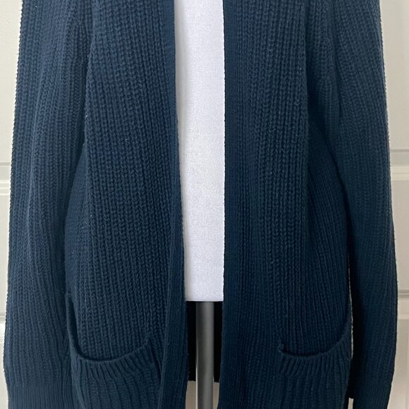Abercrombie Fitch Sweaters Abercrombie Fitch Navy Blue Open Front Cardigan Sweater Long